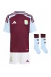 Aston Villa Ezri Konsa #4 Babytruitje Thuis tenue Kind 2025-26 Korte Mouw (+ Korte broeken)